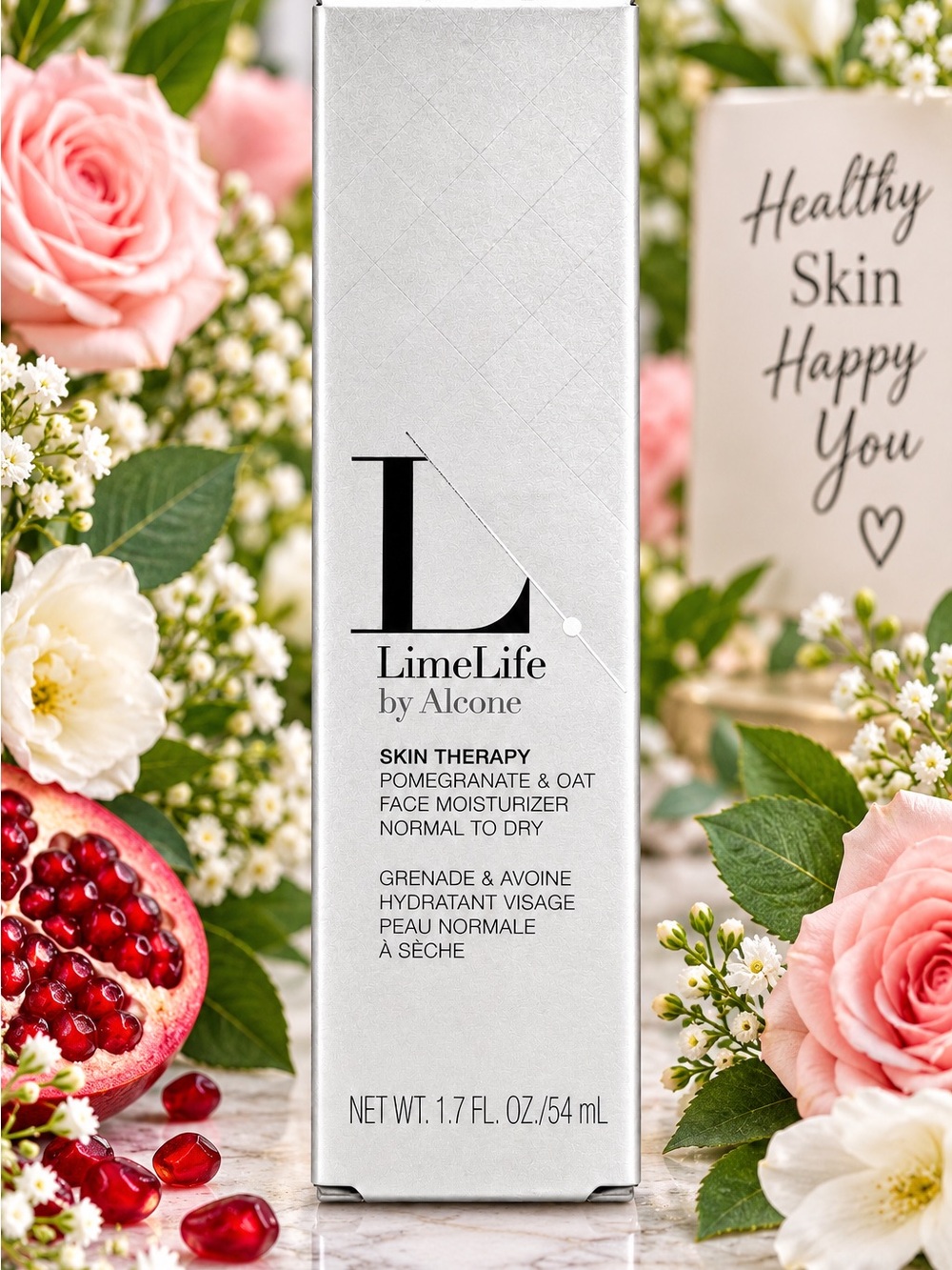 LimeLife Skin Therapy Pomegranate & Oat Face Moisturizer